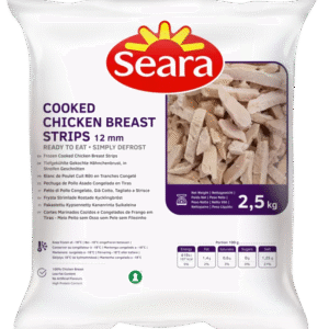 Cooked Sliced Chicken Breast Meat 12mm