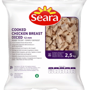 Frozen Cooked Chicken Breast 12MM Diced