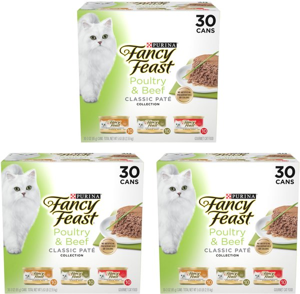 Purina Fancy Feast Classic Wet Cat Food ? Variety Pack