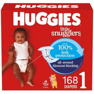 Huggies Little Snugglers Baby Diapers – Size 1 (Pack of 88)