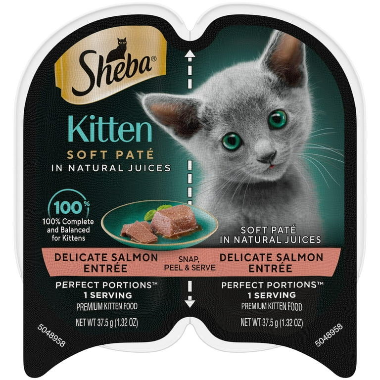 Sheba Perfect Portions Cat Food – Salmon Entrée 2.6oz Twin Pack
